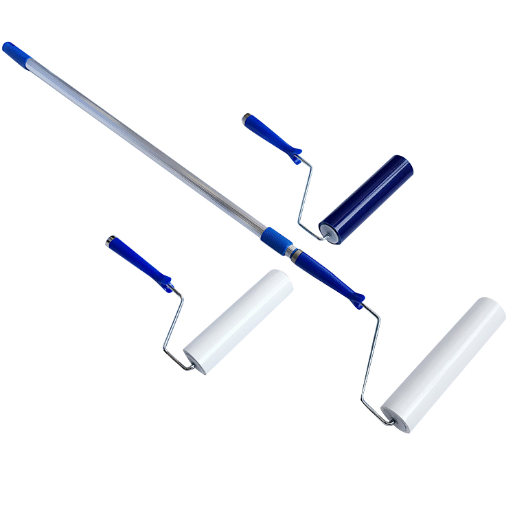 Haste de extensão de rolo pegajoso