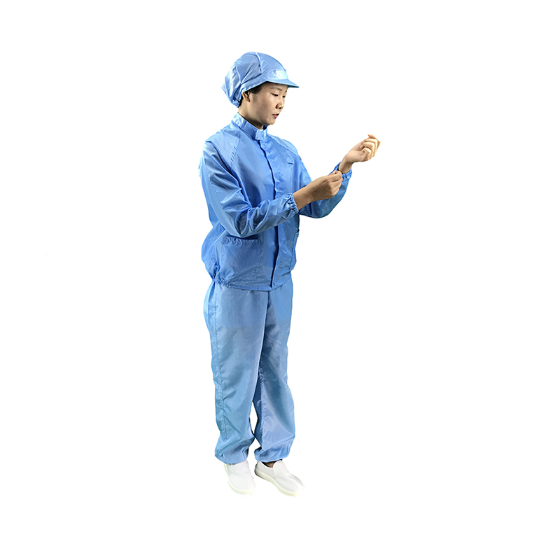 Jaqueta ESD - colar e calça stand -up