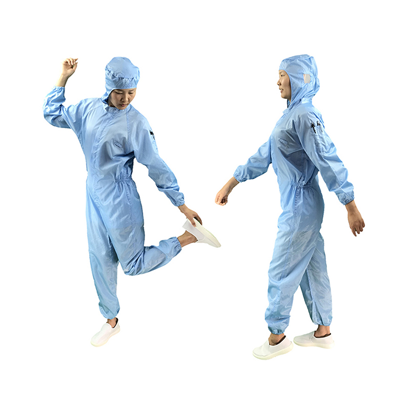 Macacão com capuz Anti estático no meio