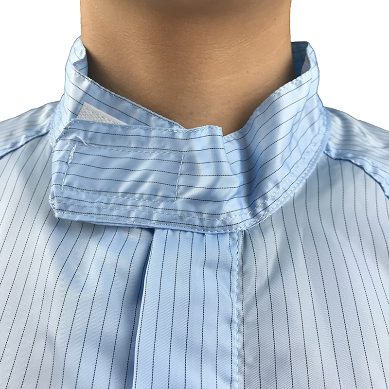 Macacão de colarinho anti estático