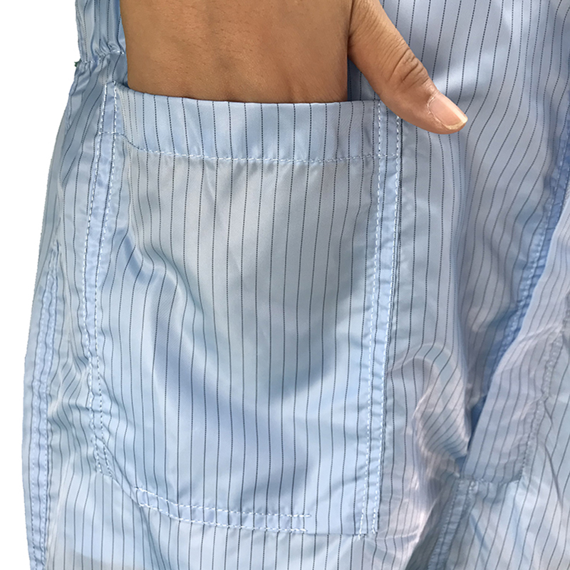 Macacão de colarinho anti estático