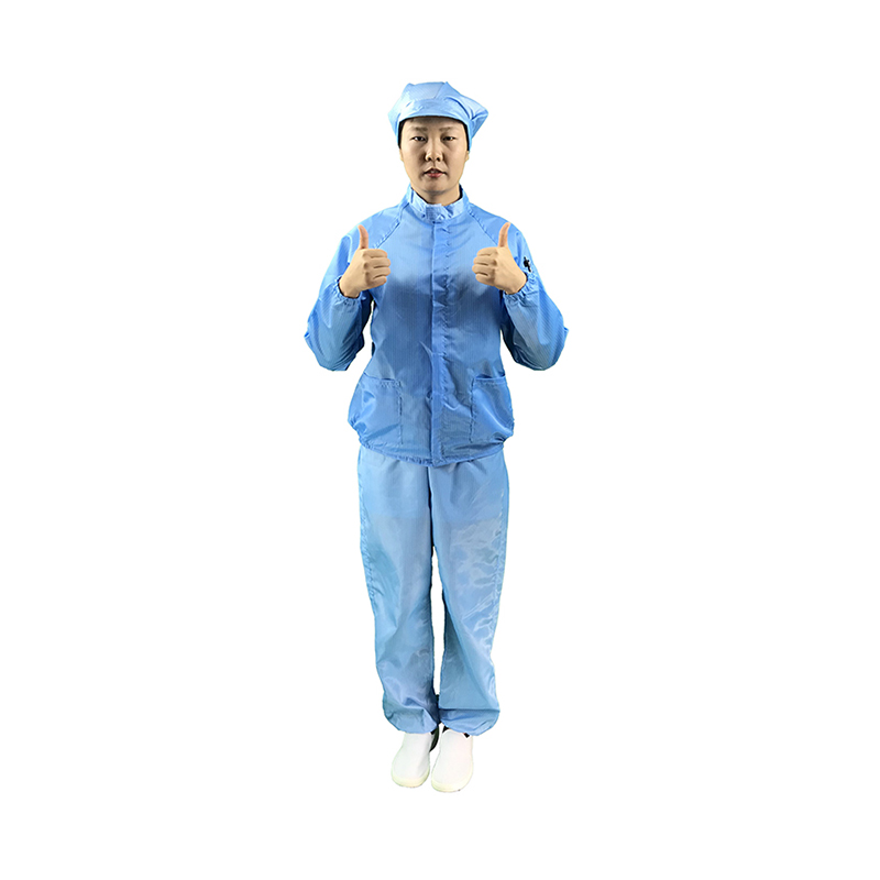 Jaqueta ESD - colar e calça stand -up