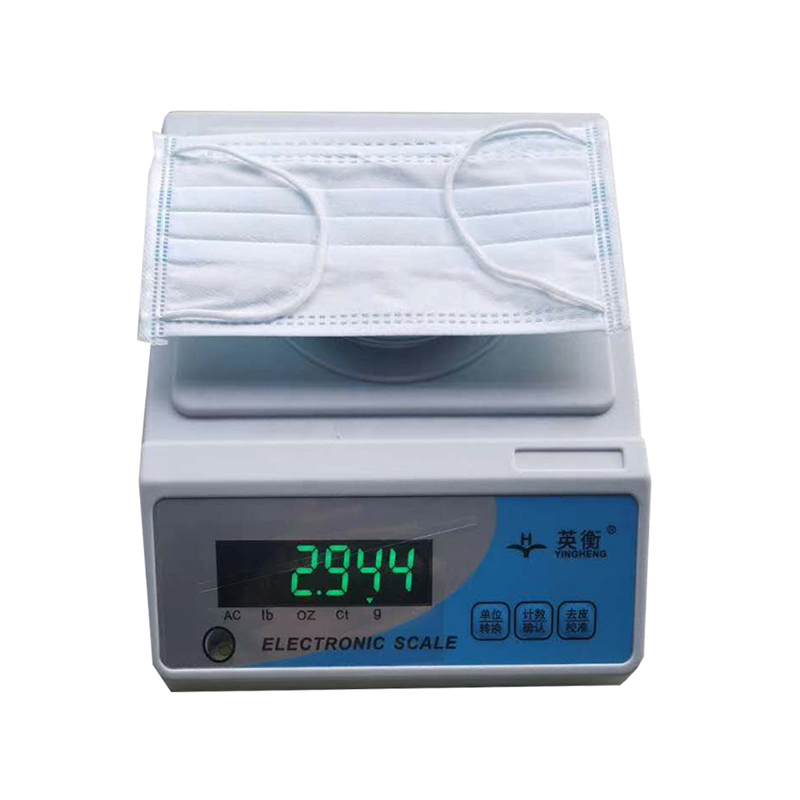 Máscara facial não tecida